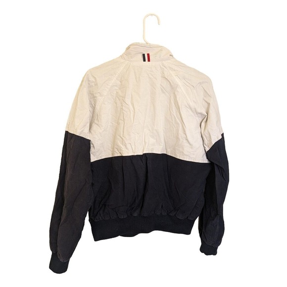 John Galt Women's Jacket White Full Zip Size M Vintage Collared. - Picture 2 of 7